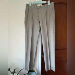 Incotex Super 150s 100% Wool Slacks, Size 34